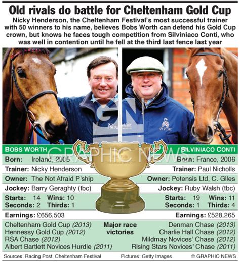 Horse Racing Cheltenham Gold Cup Winners Infographic