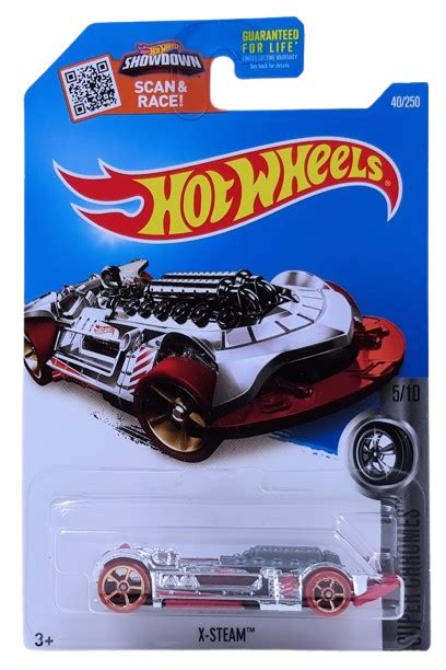Hot Wheels 2016 Collector 040 250 Super Chromes 5 10 X Steam Kmj Diecast Ii