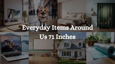 How Big Is 71 Inches Everyday Items Around Us