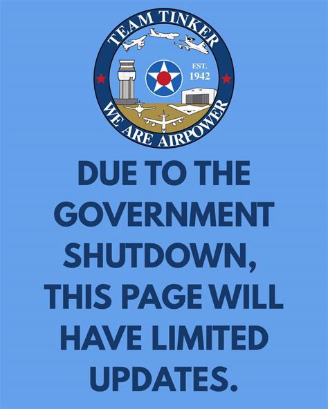 How Government Shutdown Affects Tinker Air Force Base Some Civilians How Government Shutdown Affects Tinker Air Force Base Some Civilians