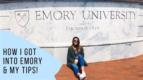 How I Got Into Emory Stats Activities Etc My Tips Youtube