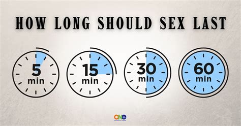 How Long Should Sex Last The Generous Husband