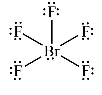 How Many Electron Groups Are Around The Central Bromine Atom In Brf5