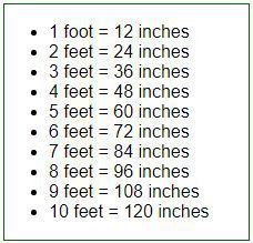 6 Feet