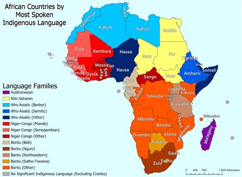 5 Languages in Africa