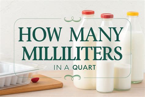 Milliliters in a Quart