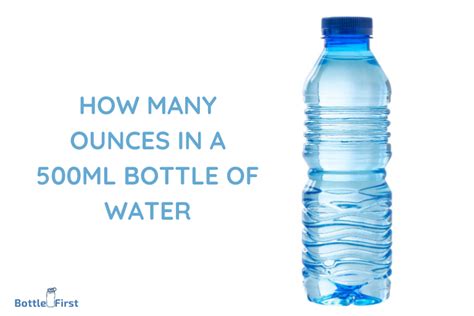 How Many Ounces In A 500Ml Bottle Of Water Conversion