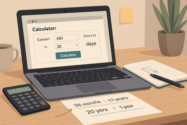 60 months is 5 years