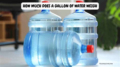 How Much Does 1 Gallon of Water Weigh: Quick Guide