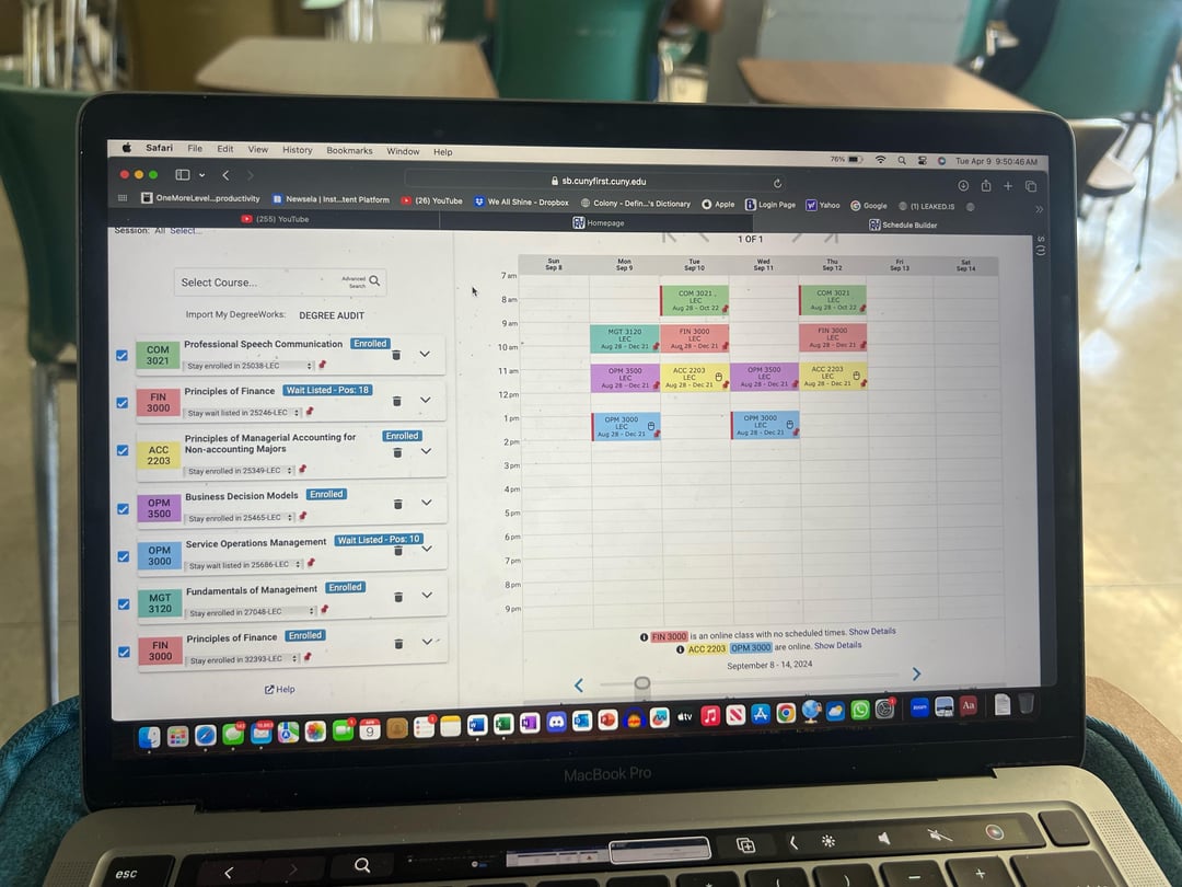 How S This Schedule R Baruch