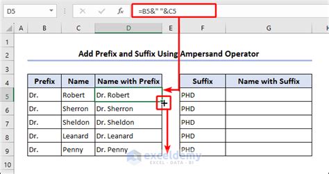 How To Add A Prefix In Excel Learn Excel