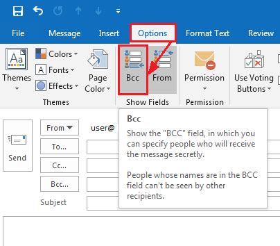How To Add Bcc Blind Carbon Copy In Outlook The Complete Guide