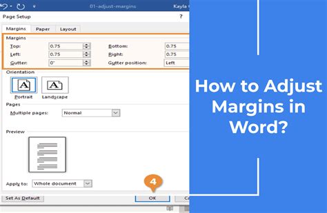 Add Margins in Word Easily