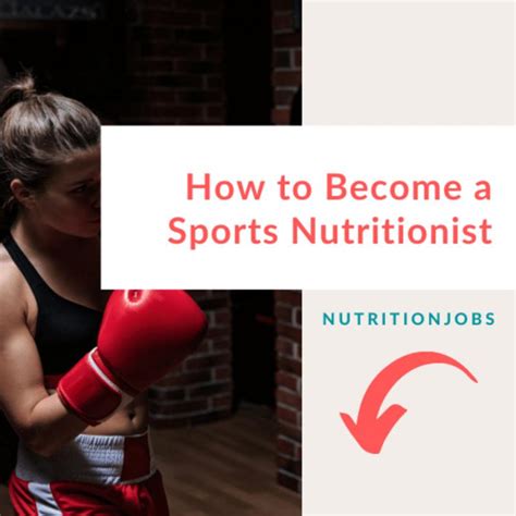 How To Become A Sports Nutritionist And Salary Outlook Nutritionjobs