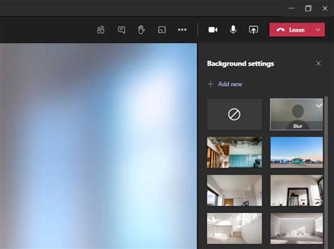 How To Blur Background In Microsoft Teams Techowns