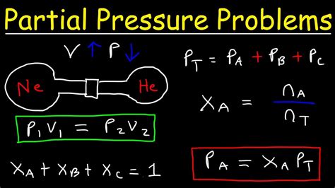 How To Calculate Partial Pressure Youtube