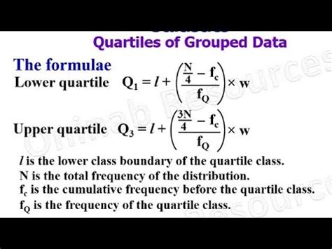 How To Calculate Quartiles For Grouped Data How To Calculate Quartiles For Grouped Data