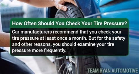 How To Check Tire Pressure Without Gauge Team Ryan Automotive