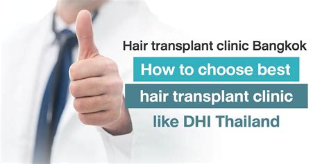 How To Choose The Best Clinic To Get Hair Transplant In Thailand