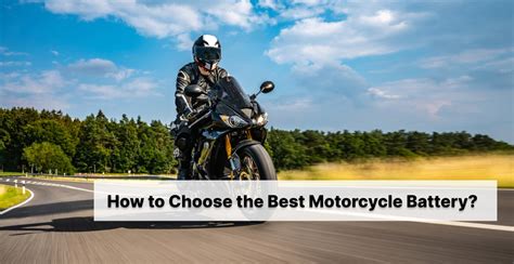 How To Choose The Best Motorcycle Battery A Complete Guide Renogy Us