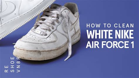 How To Clean Air Forces