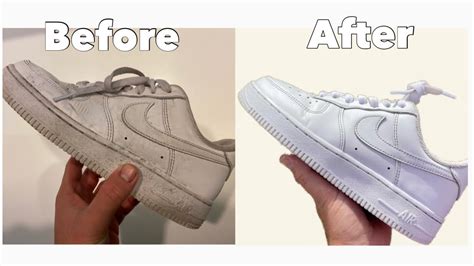 How To Clean Your Air Force 1 S At Home For Free