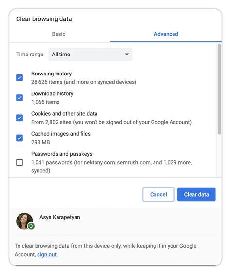 How To Clear Cache In Google Chrome Nektony