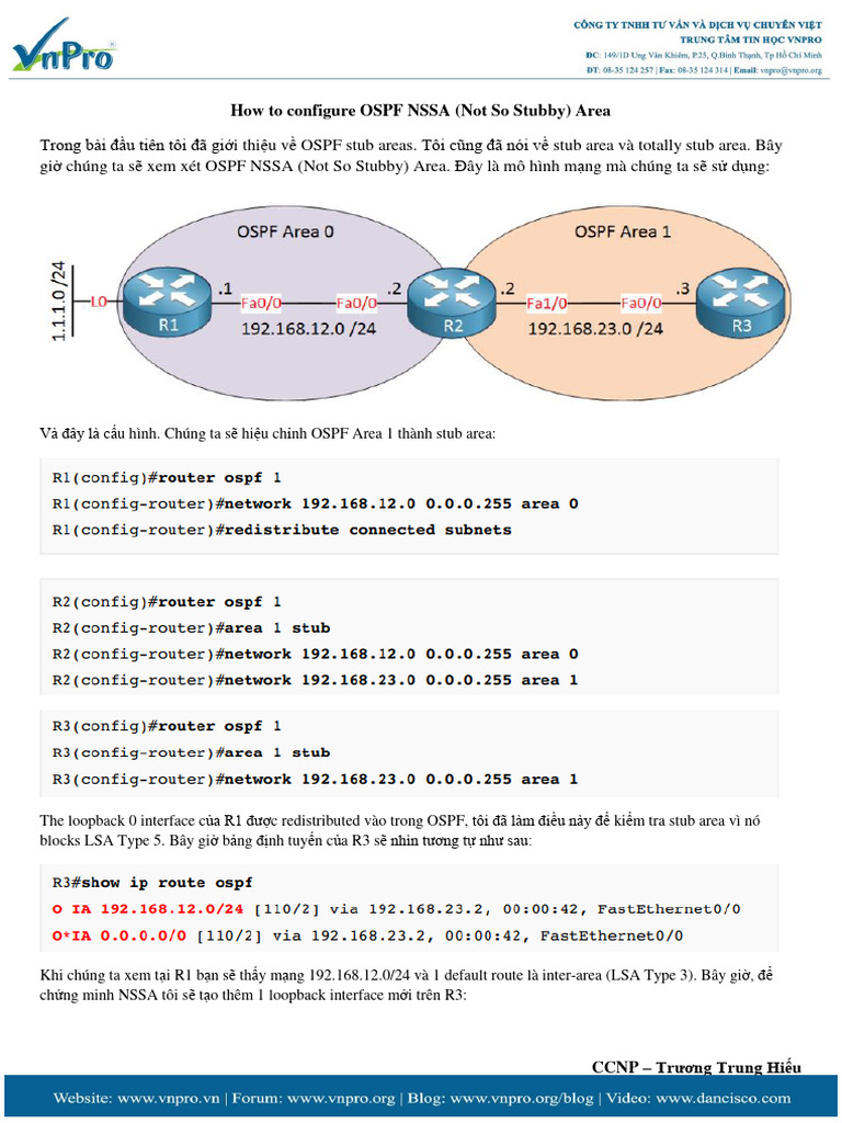 How To Configure Ospf Nssa Not So Stubby Area Lessons Discussion How To Configure Ospf Nssa Not So Stubby Area Lessons Discussion
