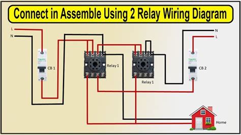 How To Connect 2 Relays Using Wiring Diagram