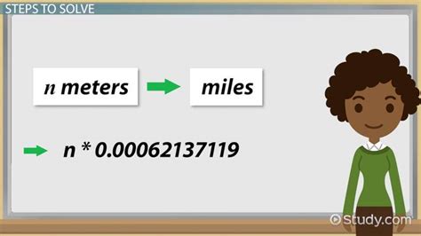 How To Convert 800 Meters To Miles Lesson Study Com