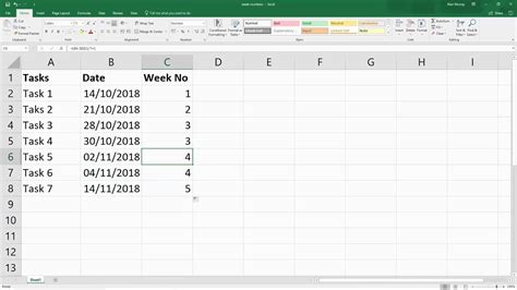 How To Convert Date To The Week Number Of The Month In Excel 5 Methods