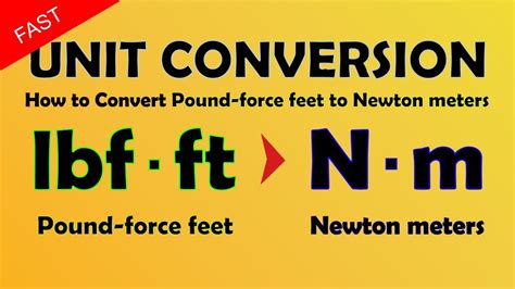 How To Convert Newton Meters To Pound Force Feet Conversions Other Math Tips How To Convert Newton Meters To Pound Force Feet Conversions Other Math Tips
