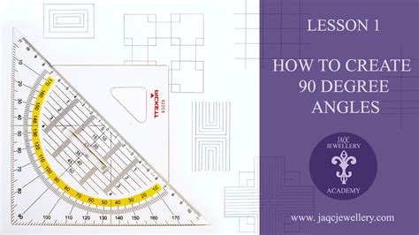 How To Create 90 Degree Angles Lesson 1 Easy Technical Drawing