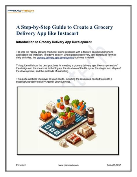 How To Create A Grocery Delivery App In 2023 A Step By Step Guide