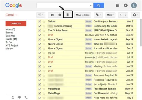 How To Delete All Mails In Gmail At Once How To Delete Gmail Emails