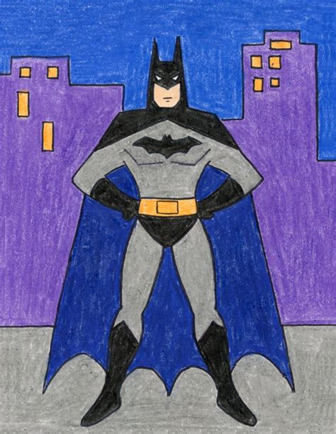 How To Draw A Batman
