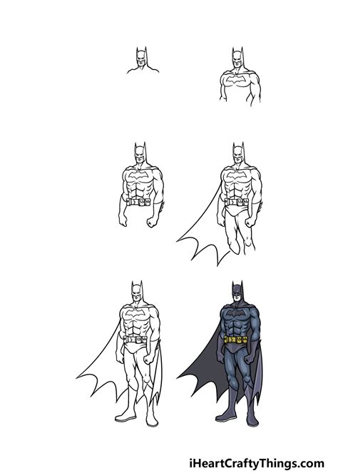 How To Draw Batman 6 Steps Instructables How To Draw Batman 6 Steps Instructables