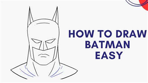 How To Draw Batman Art For Beginners Youtube How To Draw Batman Art For Beginners Youtube