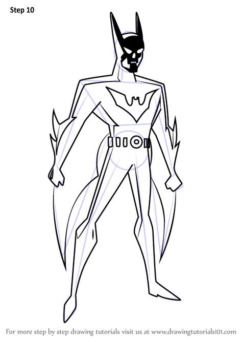 How To Draw Batman Beyond Characters Step By Step 10 Batman Beyond Drawing Tutorials How To Draw Batman Beyond Characters Step By Step 10 Batman Beyond Drawing Tutorials