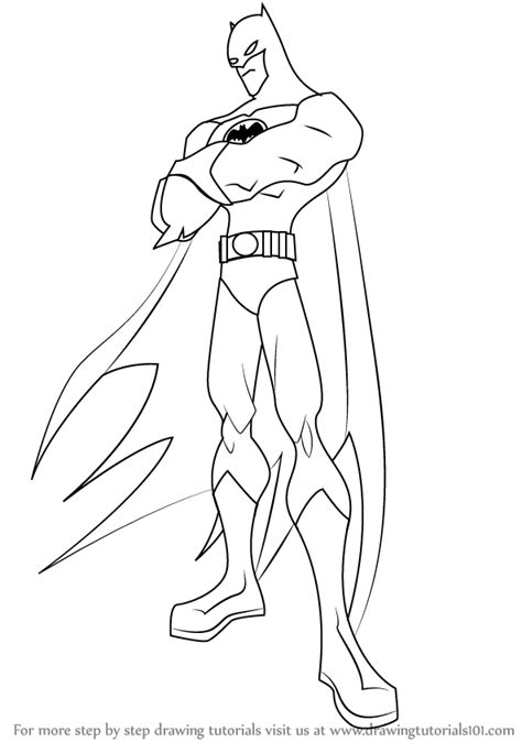 How To Draw Batman Characters With Drawing Cartoons Lessons Tutorials For Kids Children How To Draw Batman Characters With Drawing Cartoons Lessons Tutorials For Kids Children