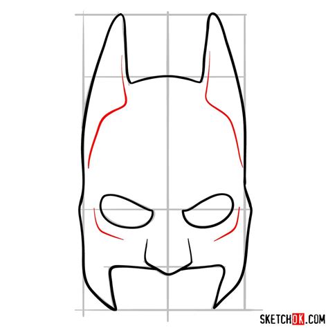 How To Draw Batman Mask How To Draw Batman Mask