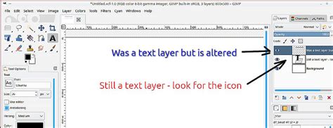How To Edit Text In A Layer Gimp Discuss Pixls Us