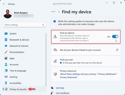 How To Enable Amp Use Find My Device In Windows 11 10 Techbout