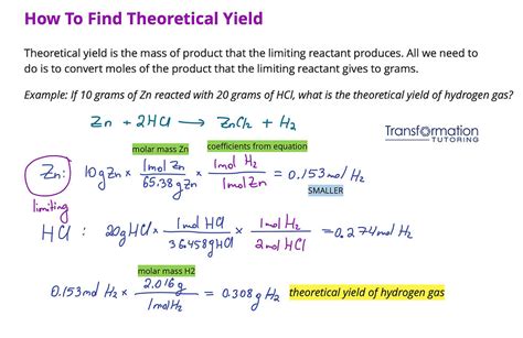 How To Find Limiting Reactant And Theoretical Yield How To Find Limiting Reactant And Theoretical Yield