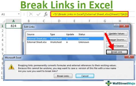 How To Find Links In Excel And Break External Links How To Find Links In Excel And Break External Links