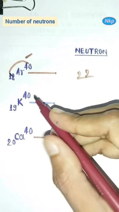 How To Find Number Of Neutrons In An Element Youtube