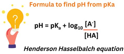 How To Find Ph From Pka Pka To Ph Examples