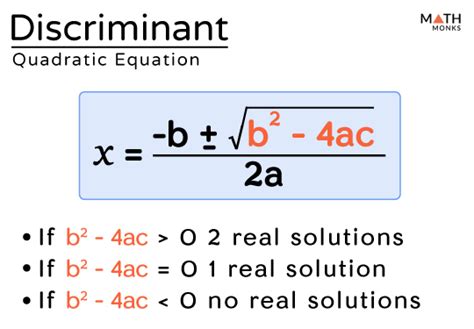 5 Ways Find Discriminant