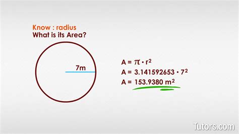 Find Circle Area Easily