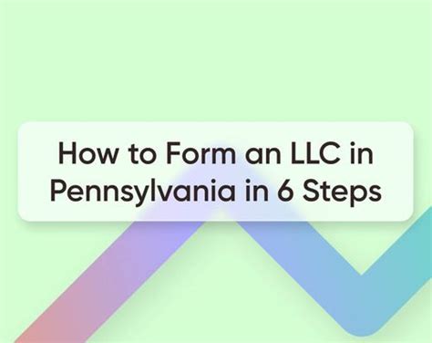 How To Form An Llc In Pennsylvania 12 Steps With Pictures